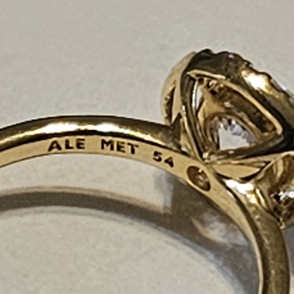 Authentic Pandora Sparkling Round Halo Ring size 54 us 7 - Picture 5 of 5